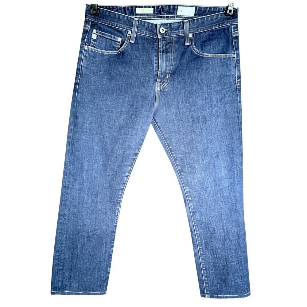 AG Denim Adriano Goldschmied Men's 36x34 The Matchbox Slim Straight Leg Jeans